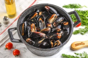 Мидии в сливочном соусе в духовке Мидии в сливочном соусе в духовке