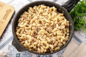 Макароны с фаршем Макароны с фаршем