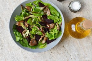 Постный салат Постный салат