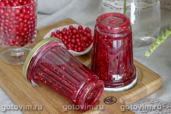 Варенье из красной смородины с малиной в микроволновке Варенье из красной смородины с малиной в микроволновке