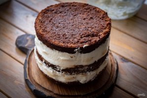 Торт с банановой прослойкой Торт с банановой прослойкой