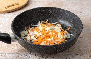 Ячневая каша с овощами Ячневая каша с овощами