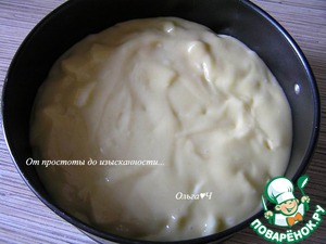 Шарлотка с оливковым маслом