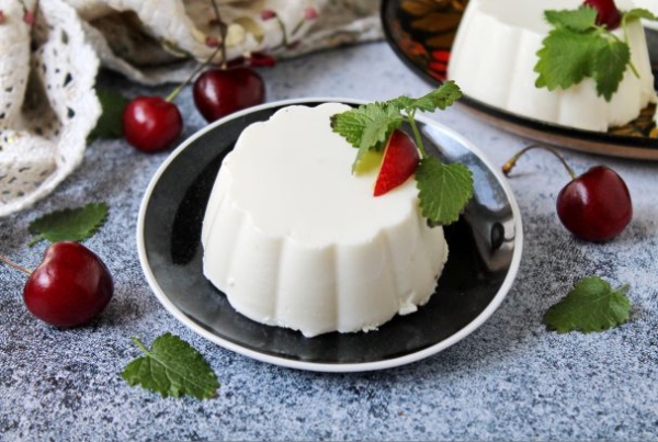 Желе со сметаной Желе со сметаной