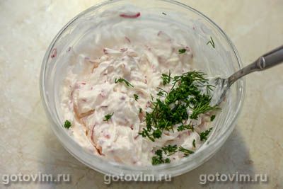 Паштет с творожным сыром, редисом и зеленью Паштет с творожным сыром, редисом и зеленью