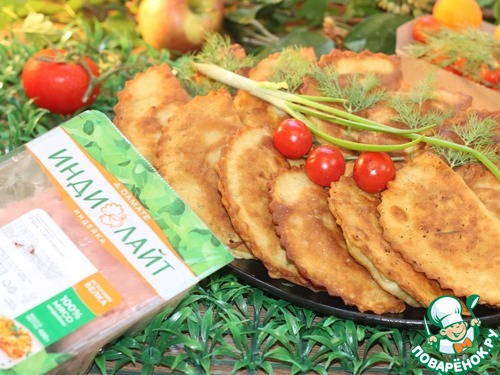 Пирожки из теста для чебуреков Пирожки из теста для чебуреков