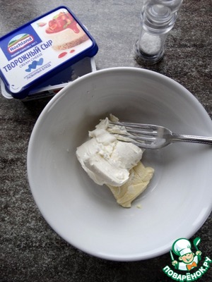 Булочки с грибами под сырной глазурью