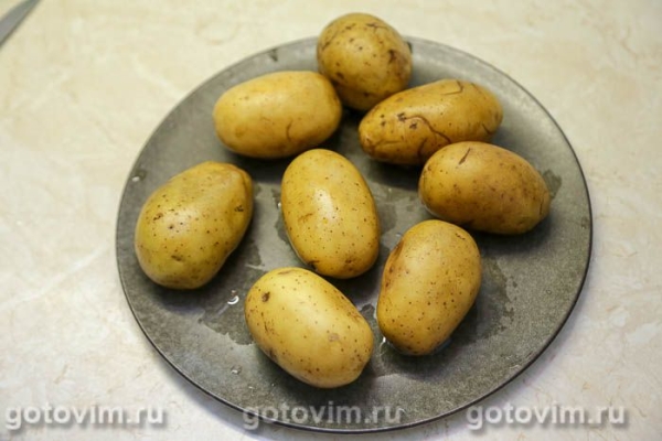 Картофель в микроволновке