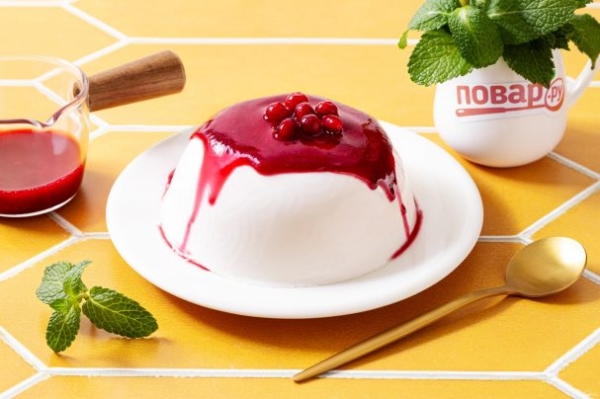 Панакота с агар-агаром