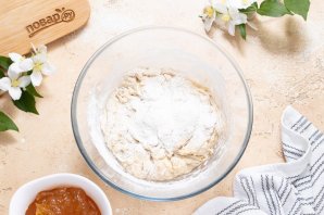 Постные пирожки с повидлом