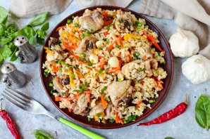 Плов из окорочков Плов из окорочков