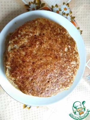 Блины с гречкой