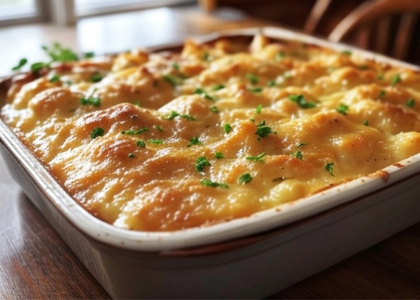 К этому рецепту возвращаюсь снова и снова. Куриная запеканка для вкусного ужина К этому рецепту возвращаюсь снова и снова. Куриная запеканка для вкусного ужина