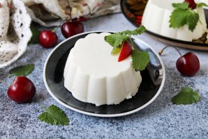 Желе со сметаной Желе со сметаной