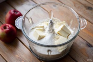 Насыпной пирог с яблоками без манки Насыпной пирог с яблоками без манки