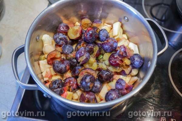 Варенье из сливы с яблоками Варенье из сливы с яблоками