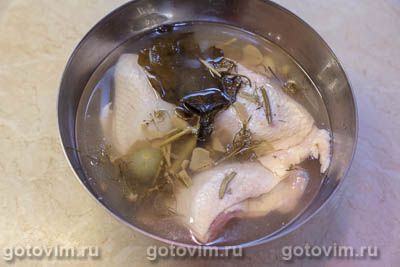 Куриные бедра в рассоле, запеченные в духовке Куриные бедра в рассоле, запеченные в духовке