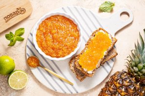 Варенье из ананаса с лаймом и мятой Варенье из ананаса с лаймом и мятой