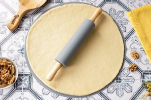 Рогалики с корицей и орехами Рогалики с корицей и орехами