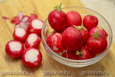 Паштет с творожным сыром, редисом и зеленью Паштет с творожным сыром, редисом и зеленью