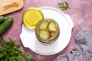 Огурцы с горчицей