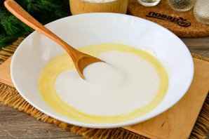 Пирог с курицей из бездрожжевого теста Пирог с курицей из бездрожжевого теста