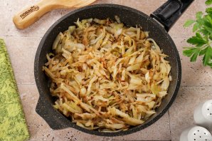 Заливной пирог с капустой