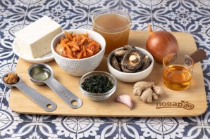 Морская капуста сушеная с кимчи Морская капуста сушеная с кимчи