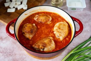 Курица в остром соусе Курица в остром соусе