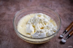 Творожная запеканка на сковороде Творожная запеканка на сковороде