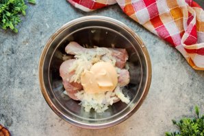 Куриные голени с картофелем