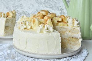 Торт "Банановый рай" Торт "Банановый рай"