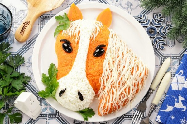 Салат "Лошадь" Салат "Лошадь"