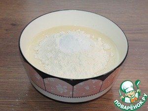 Блинный пирог с тунцом Блинный пирог с тунцом