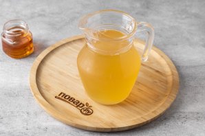 Холодный зеленый чай с лимоном Холодный зеленый чай с лимоном