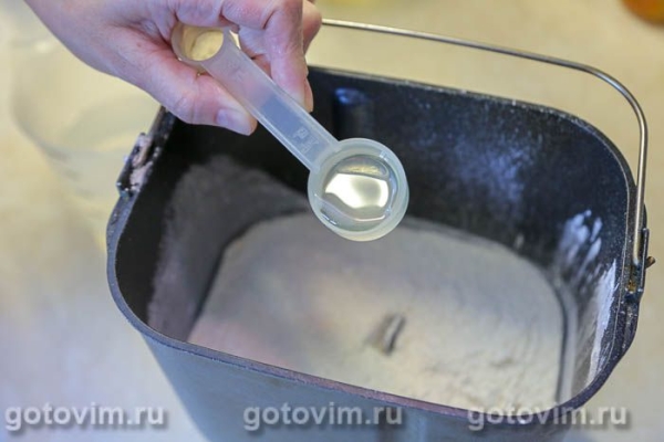 Хлеб заварной в хлебопечке