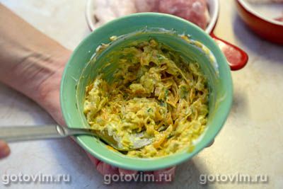 Рулетики из свинины с творожным сыром и зеленью Рулетики из свинины с творожным сыром и зеленью