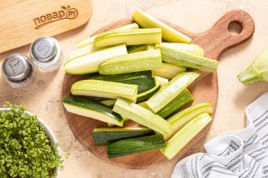 Кабачки в аэрогриле