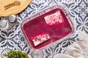 Веганский лосось из тофу Веганский лосось из тофу