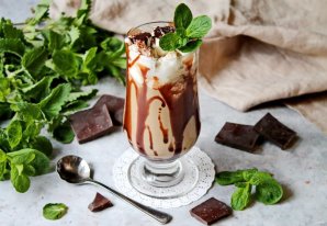 Десерт "Горячее холодное" Десерт "Горячее холодное"