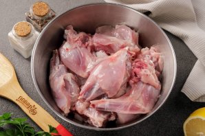 Кролик на мангале Кролик на мангале