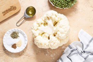 Стейк из цветной капусты в аэрогриле