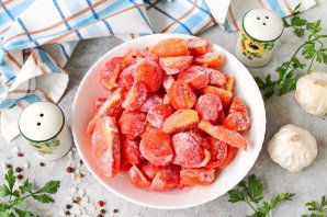 Свежие помидоры на зиму Свежие помидоры на зиму