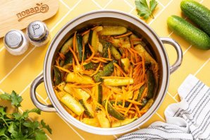 Огурцы по-корейски на зиму Огурцы по-корейски на зиму