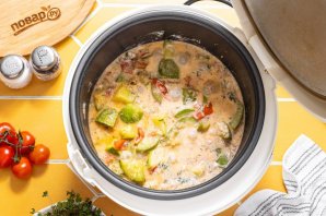 Кабачки в мультиварке Кабачки в мультиварке