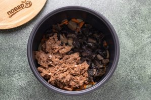 Гречка по-боярски в мультиварке