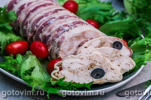 Террин из курицы «Праздничный»