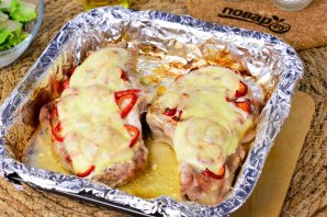 Отбивные из свинины с перцем Отбивные из свинины с перцем