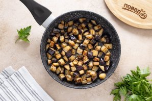 Баклажаны по-корейски с грибами Баклажаны по-корейски с грибами