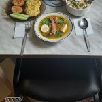 Суп из свинины с фасолью и картофелем по-украински